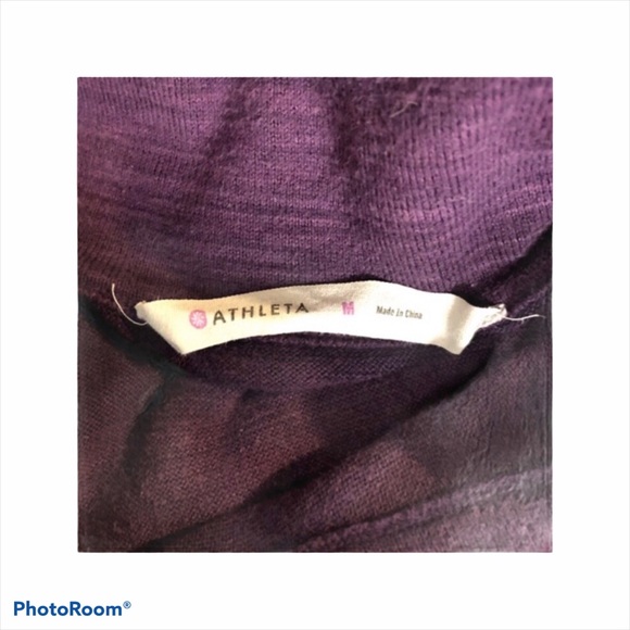 Athleta space dyed sweater dress purple size M - Picture 3 of 7